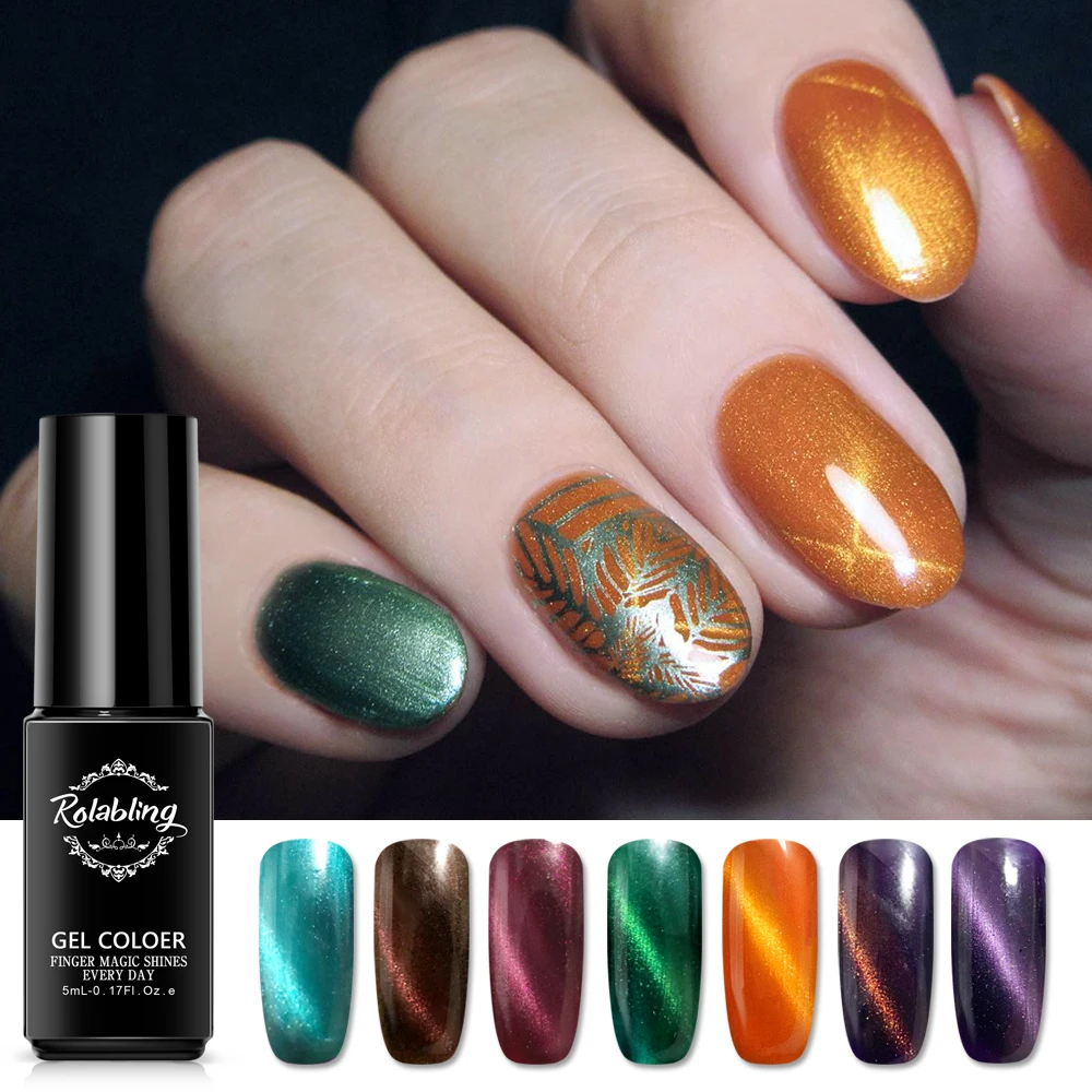Rolabling 5ml 3D Cat Eye Nail Gel Polish LED UV Soak off Gel Nail Polish Lacquer Nail Art DIY Manicure Glue Nail Gel Varnish
Rolabling 5ml 3D Cat Eye Nail Gel Polish LED UV Soak off Gel Nail Polish Lacquer Nail Art DIY Manicure Glue Nail Gel Varnish