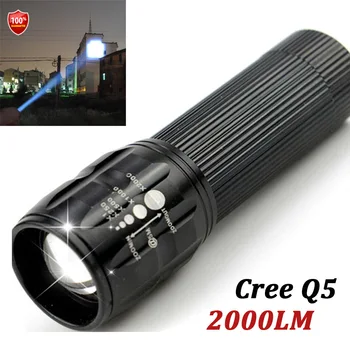 1pcs Highlighted 2000 Lumens 3-Mode LED Military Laser LED Flashlight Zoomable Focus Torch Free shipping
1pcs Highlighted 2000 Lumens 3-Mode LED Military Laser LED Flashlight Zoomable Focus Torch Free shipping