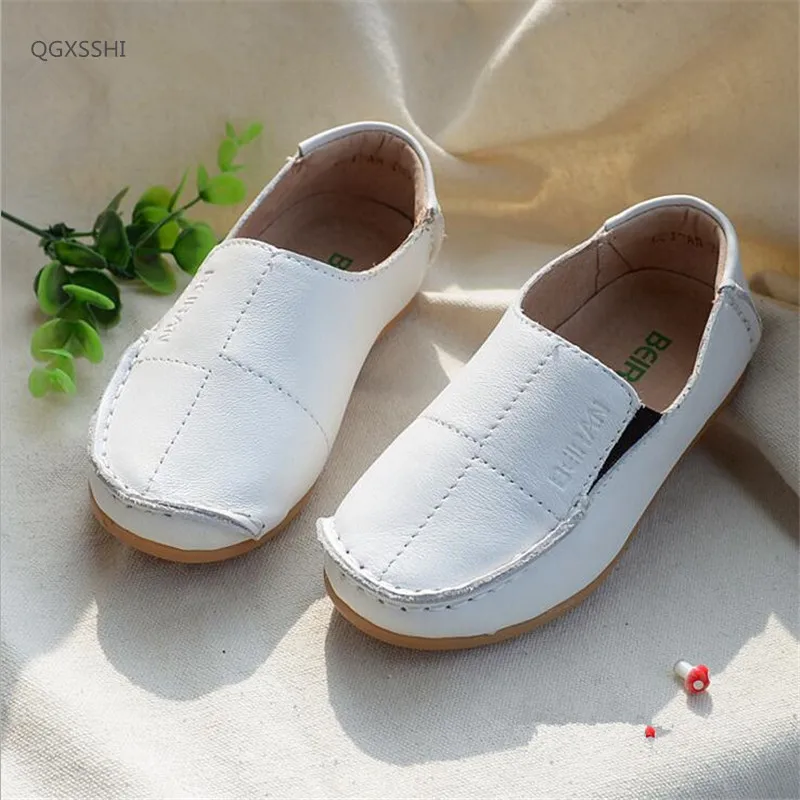 QGXSSHI Fashion Spring Autumn Girls & Boys Genuine Leather Brand soft Performance shoes Children Casual flat Breathable shoes
QGXSSHI Fashion Spring Autumn Girls & Boys Genuine Leather Brand soft Performance shoes Children Casual flat Breathable shoes