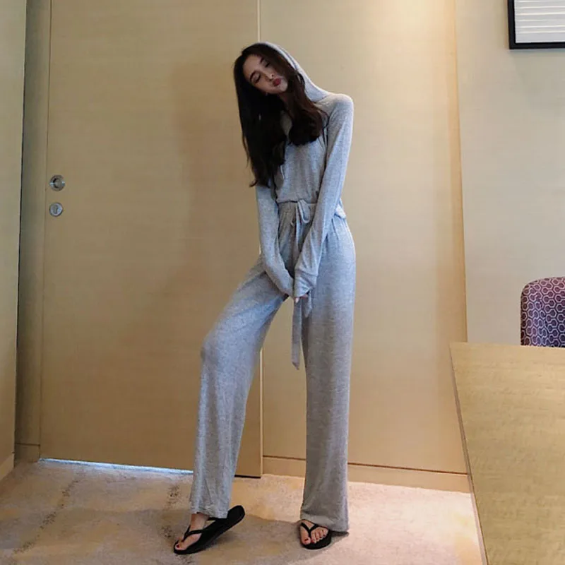 movement Comfortable Autumn New Korea Women's Clothing hooded solid full Hoodies Sweatshirt+loose wide leg pants two piece set
movement Comfortable Autumn New Korea Women's Clothing hooded solid full Hoodies Sweatshirt+loose wide leg pants two piece set