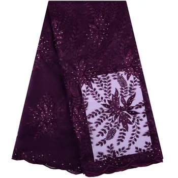 Latest Wine African Lace Fabrics For Wedding 2019 French Tulle Lace Fabric High Quality Nigerian Lace With Beads And Stone S1404
Latest Wine African Lace Fabrics For Wedding 2019 French Tulle Lace Fabric High Quality Nigerian Lace With Beads And Stone S1404
