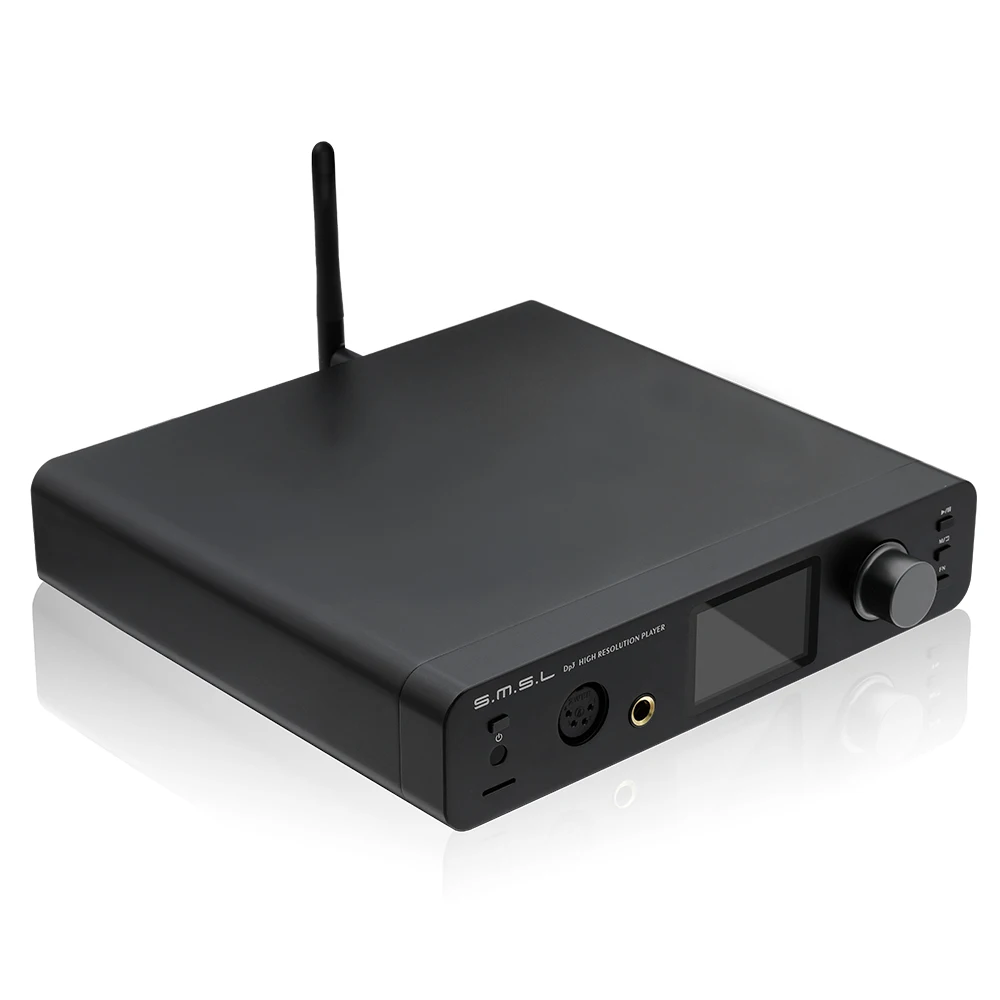 SMSL DP3 USB DAC Bluetooth Headphone Audio Decoder ES9018Q2C Hifi Bluetooth Dac Audio Amplifier Balanced DSD Digital Player Amp
SMSL DP3 USB DAC Bluetooth Headphone Audio Decoder ES9018Q2C Hifi Bluetooth Dac Audio Amplifier Balanced DSD Digital Player Amp
