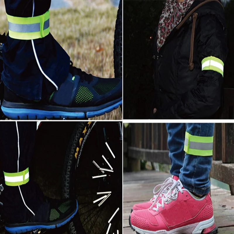 High Elastic Traffic Night Work Security Running Cycling Safety Reflective Vest Visibility Reflective Safety Bracelet Accessorie
High Elastic Traffic Night Work Security Running Cycling Safety Reflective Vest Visibility Reflective Safety Bracelet Accessorie