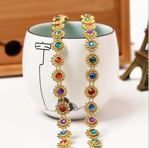 Colorful 10Yards/Lot Line Artificial Sunflower Clear Beads Chain Garland Supply New Year Wedding Party Decoration DIY Material
Colorful 10Yards/Lot Line Artificial Sunflower Clear Beads Chain Garland Supply New Year Wedding Party Decoration DIY Material