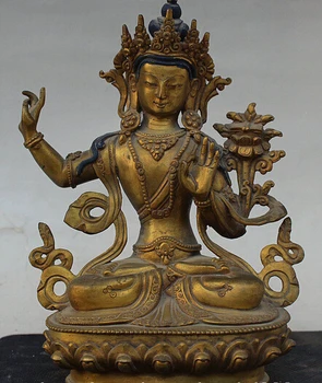 wholesale factory 8" Old Tibet Buddhism Bronze Seat Wenshu Manjushri Boddhisattva Statue
wholesale factory 8" Old Tibet Buddhism Bronze Seat Wenshu Manjushri Boddhisattva Statue