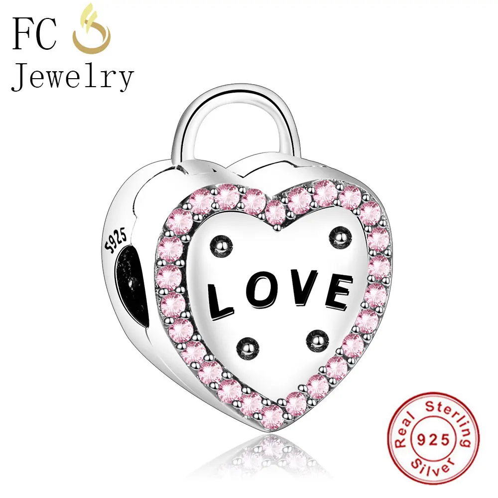 FC Jewelry Fit Original pandora charm Bracelets 925 Sterling Silver Love Heart Clip Beads Kralen Perles bead for jewelry making
FC Jewelry Fit Original pandora charm Bracelets 925 Sterling Silver Love Heart Clip Beads Kralen Perles bead for jewelry making