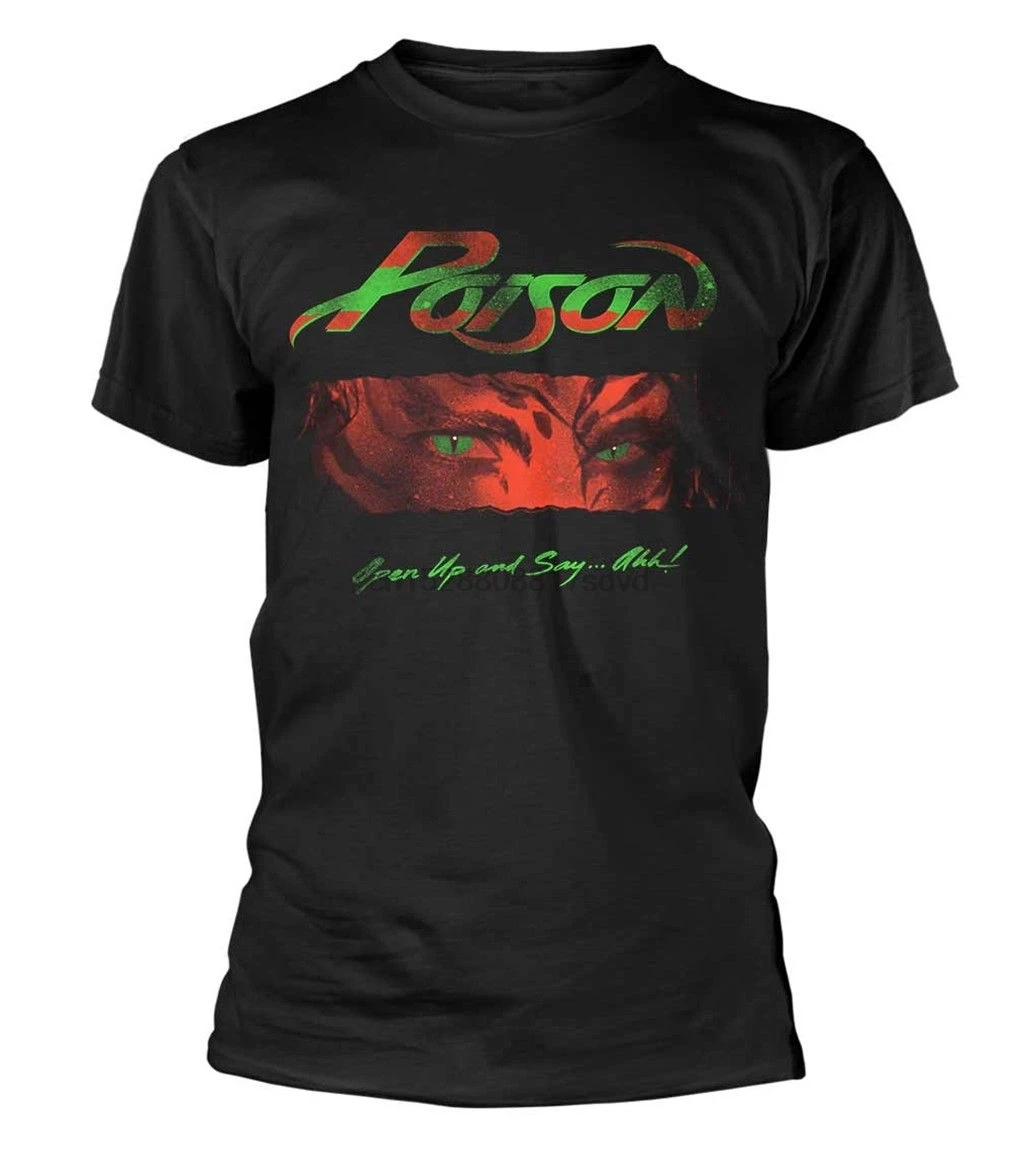 Poison 'Open Up And Say Ahh' T-Shirt - NEW OFFICIAL! Cool Casual pride t shirt men Unisex Fashion tshirt free shipping funny
Poison 'Open Up And Say Ahh' T-Shirt - NEW OFFICIAL! Cool Casual pride t shirt men Unisex Fashion tshirt free shipping funny