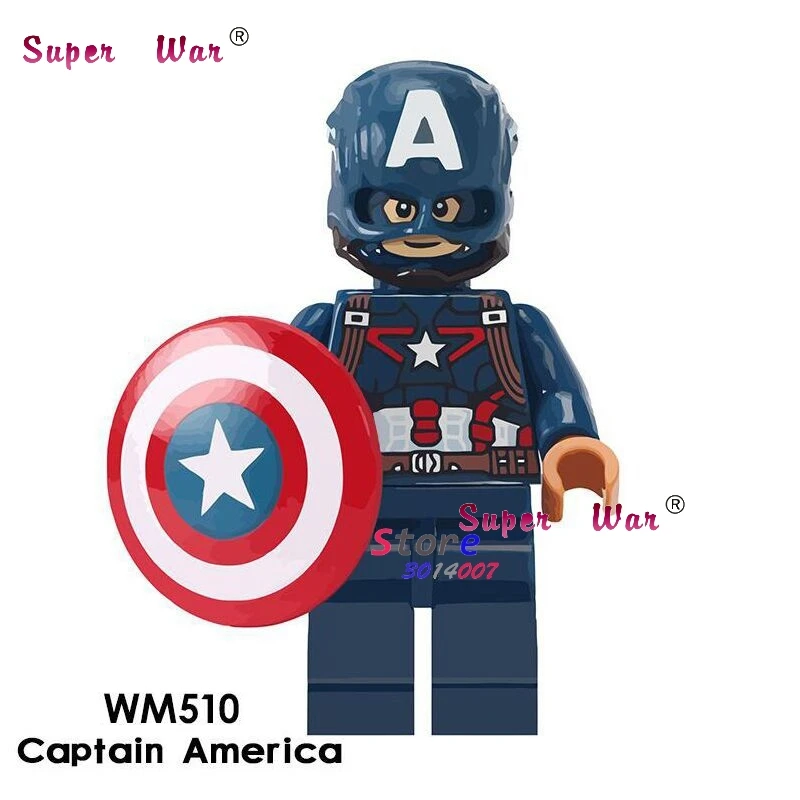 Single Avengers Infinity War Captain America Black Dwarf Super Hero 7CM Thanos model building blocks toys for children
Single Avengers Infinity War Captain America Black Dwarf Super Hero 7CM Thanos model building blocks toys for children