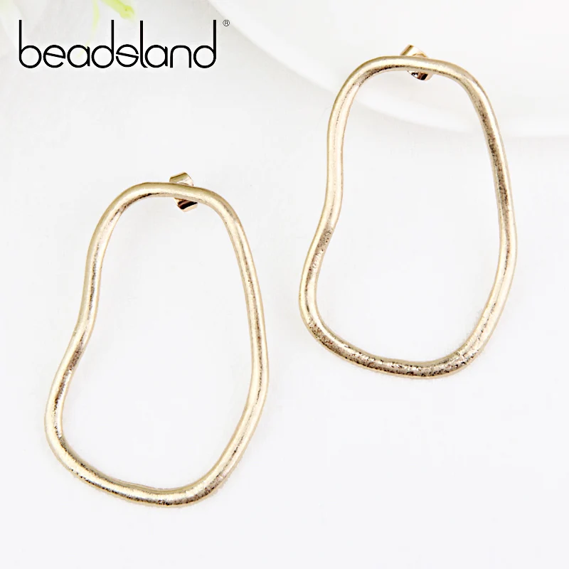 Beadsland Drop Earrings Simple Placer Metal Irregular Design Fashion Hiphop/Rock Woman Girl Party Festival Hot Sell Gift 40217
Beadsland Drop Earrings Simple Placer Metal Irregular Design Fashion Hiphop/Rock Woman Girl Party Festival Hot Sell Gift 40217