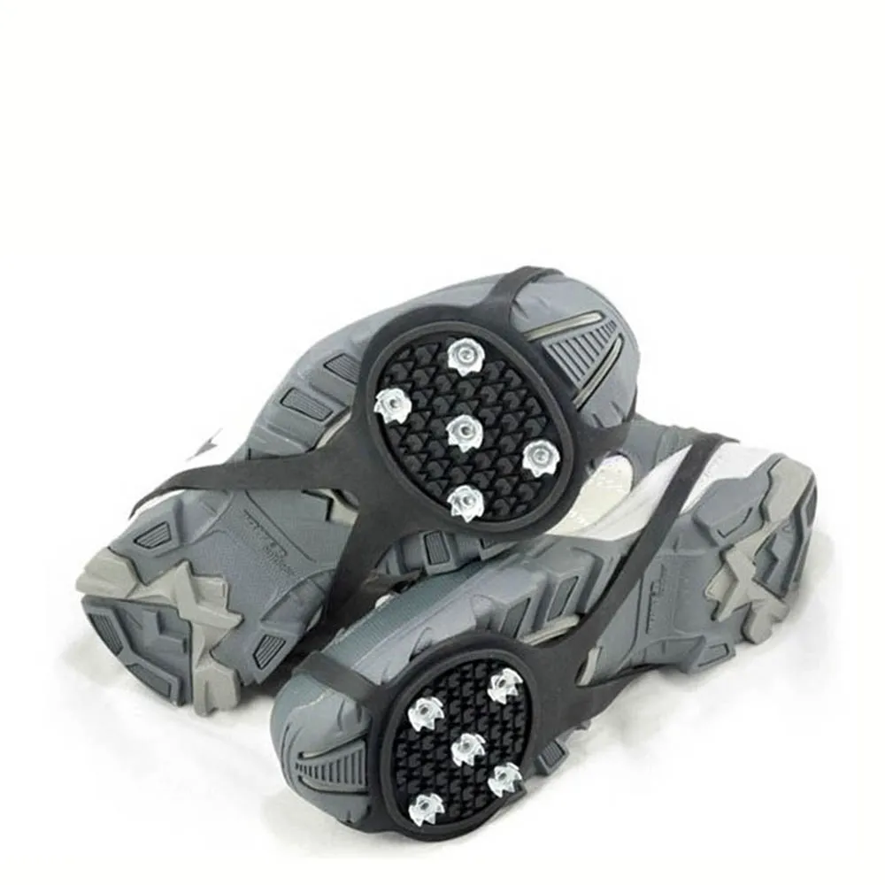 2017 1pair Walking Gripper Anti Slip Ice Snow Walking Shoe Camping Climbing Walking Cleat Ice Crampon Spike Grip Shoes Cover
2017 1pair Walking Gripper Anti Slip Ice Snow Walking Shoe Camping Climbing Walking Cleat Ice Crampon Spike Grip Shoes Cover