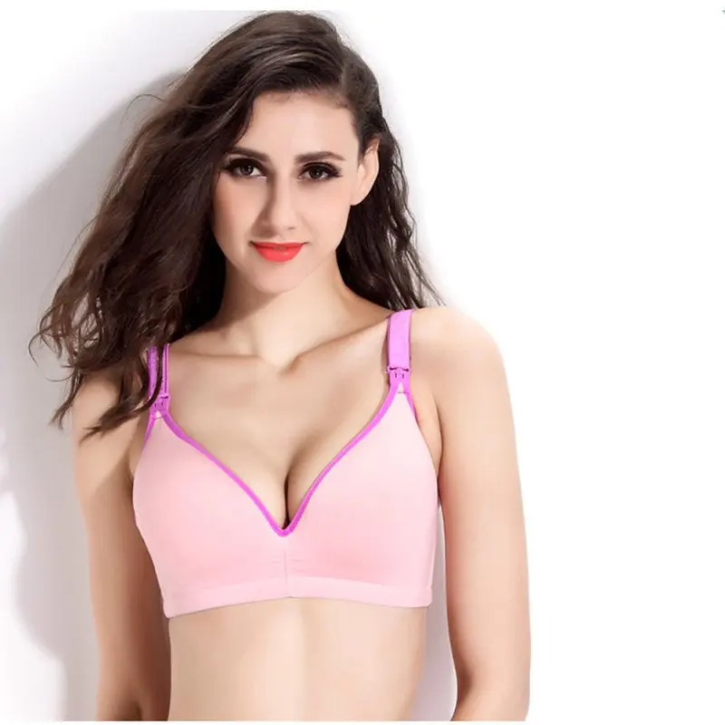 WJ Women Cotton Soft Wire Free Breastfeeding Maternity Nursing Bra Underwear Seamless Bras Best
WJ Women Cotton Soft Wire Free Breastfeeding Maternity Nursing Bra Underwear Seamless Bras Best