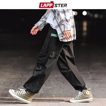 LAPPSTER Men Harajuku Harem Pants 2020 Overalls Mens Korean Streetwear Cargo Pants Black Vintage Joggers Pants Baggy Sweat Pants
LAPPSTER Men Harajuku Harem Pants 2020 Overalls Mens Korean Streetwear Cargo Pants Black Vintage Joggers Pants Baggy Sweat Pants