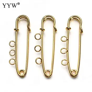 Iron Brooch Findings Safety Pin Gold Color Plated Lead & Cadmium Free For Women Girls DIY Jewelry Findings 50mm Approx 2mm
Iron Brooch Findings Safety Pin Gold Color Plated Lead & Cadmium Free For Women Girls DIY Jewelry Findings 50mm Approx 2mm
