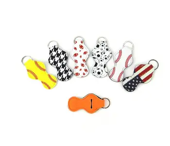 Wholesale Blanks Neoprene Chapstick Holder Baseball Softball Football Printing Lipstick Cover sports style SN1131
Wholesale Blanks Neoprene Chapstick Holder Baseball Softball Football Printing Lipstick Cover sports style SN1131