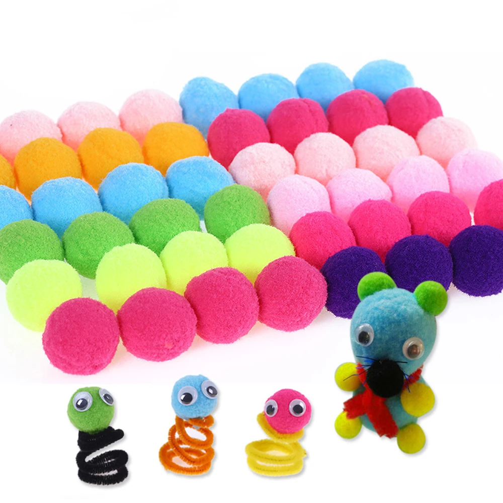 New! Pompom 10/15/20/25/30mm Mini Fluffy Soft Pom Poms Pompoms Ball Furball Handmade Crafts DIY for Home Decor Sewing Supplies
New! Pompom 10/15/20/25/30mm Mini Fluffy Soft Pom Poms Pompoms Ball Furball Handmade Crafts DIY for Home Decor Sewing Supplies