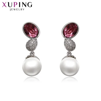 11.11 Xuping Round Shape Dangle Earrings Lovely Crystals from Swarovski Romantic Jewelry Birthday Gift for Women S141.7-93834
11.11 Xuping Round Shape Dangle Earrings Lovely Crystals from Swarovski Romantic Jewelry Birthday Gift for Women S141.7-93834