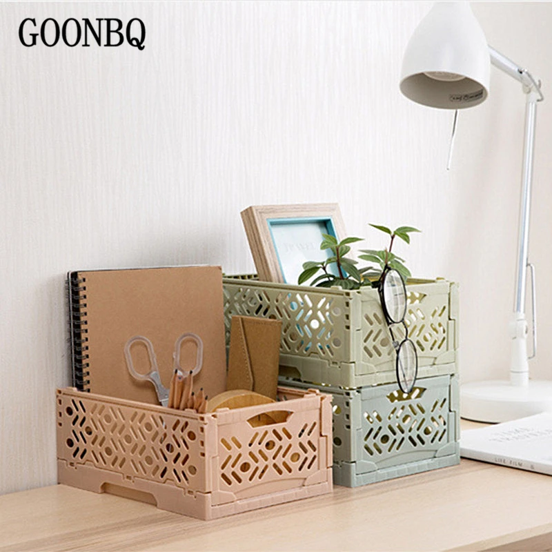 GOONBQ 1 pc Hollow Desktop Jewelry Storage Box Container Makeup Organizer Plastic Folding Office Sundries Storage Detachable
GOONBQ 1 pc Hollow Desktop Jewelry Storage Box Container Makeup Organizer Plastic Folding Office Sundries Storage Detachable