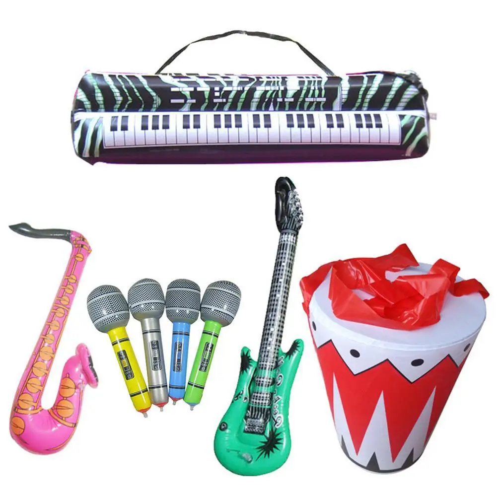 1*inflatable Instrument Microphone Guitar Saxophone Radio Shaped Inflatable Musical Instrument Holiday Supply Essential Kid Toy
1*inflatable Instrument Microphone Guitar Saxophone Radio Shaped Inflatable Musical Instrument Holiday Supply Essential Kid Toy