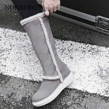 NORBERG new women fashion winter snow boots comfortable matte hair high boots wild school style black high heelsЖенская обувь
NORBERG new women fashion winter snow boots comfortable matte hair high boots wild school style black high heelsЖенская обувь
