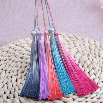 2Pcs 12cm Gradient Color Silk Tassel Charms Pendant for Diy Necklace Earrings Findings DIY Handmade Crafts Jewelry Materials
2Pcs 12cm Gradient Color Silk Tassel Charms Pendant for Diy Necklace Earrings Findings DIY Handmade Crafts Jewelry Materials