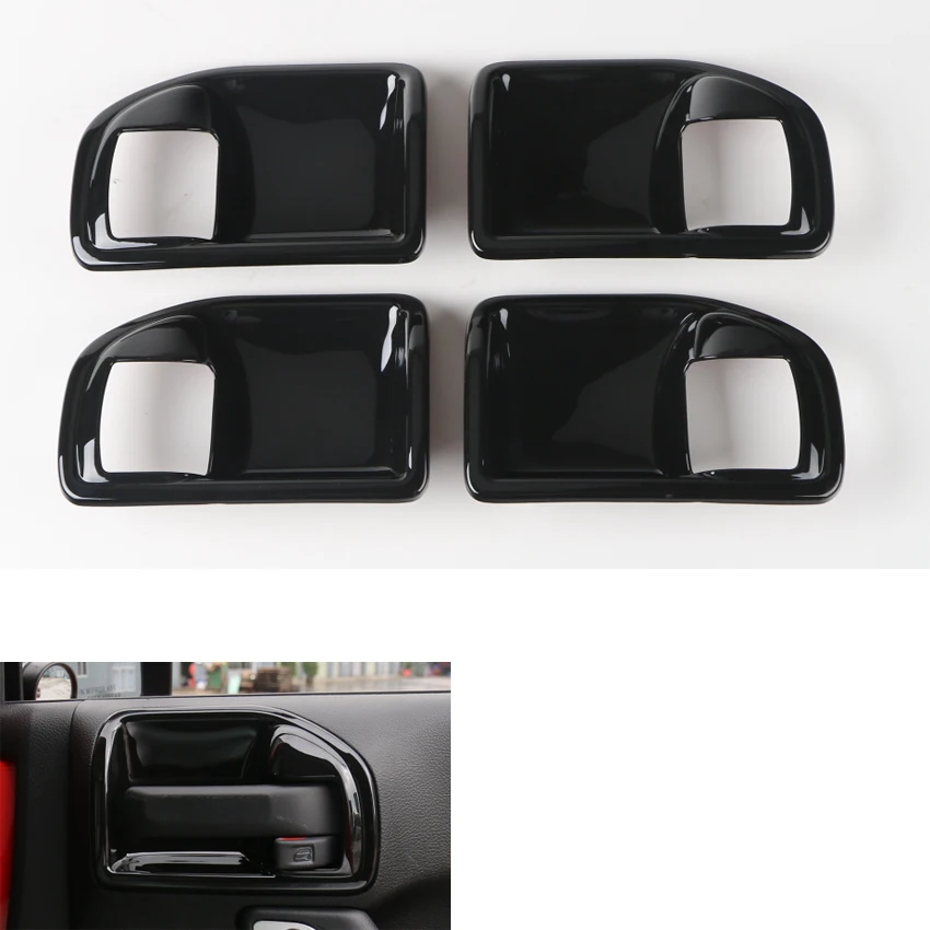 YAQUICKA 4Pcs/Set Car Interior Door Handles Bowl Cover Trim for Jeep Wrangler Rubicon 2011-2016 4 Doors Car-styling Accessories
YAQUICKA 4Pcs/Set Car Interior Door Handles Bowl Cover Trim for Jeep Wrangler Rubicon 2011-2016 4 Doors Car-styling Accessories