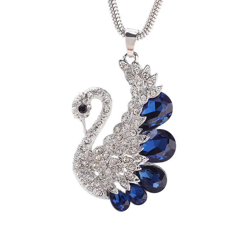 Retro Swan Sweater Chain Necklace fashion Necklaces & Pendants jewelry Crystal Clothing With Jewelry Necklace
Retro Swan Sweater Chain Necklace fashion Necklaces & Pendants jewelry Crystal Clothing With Jewelry Necklace