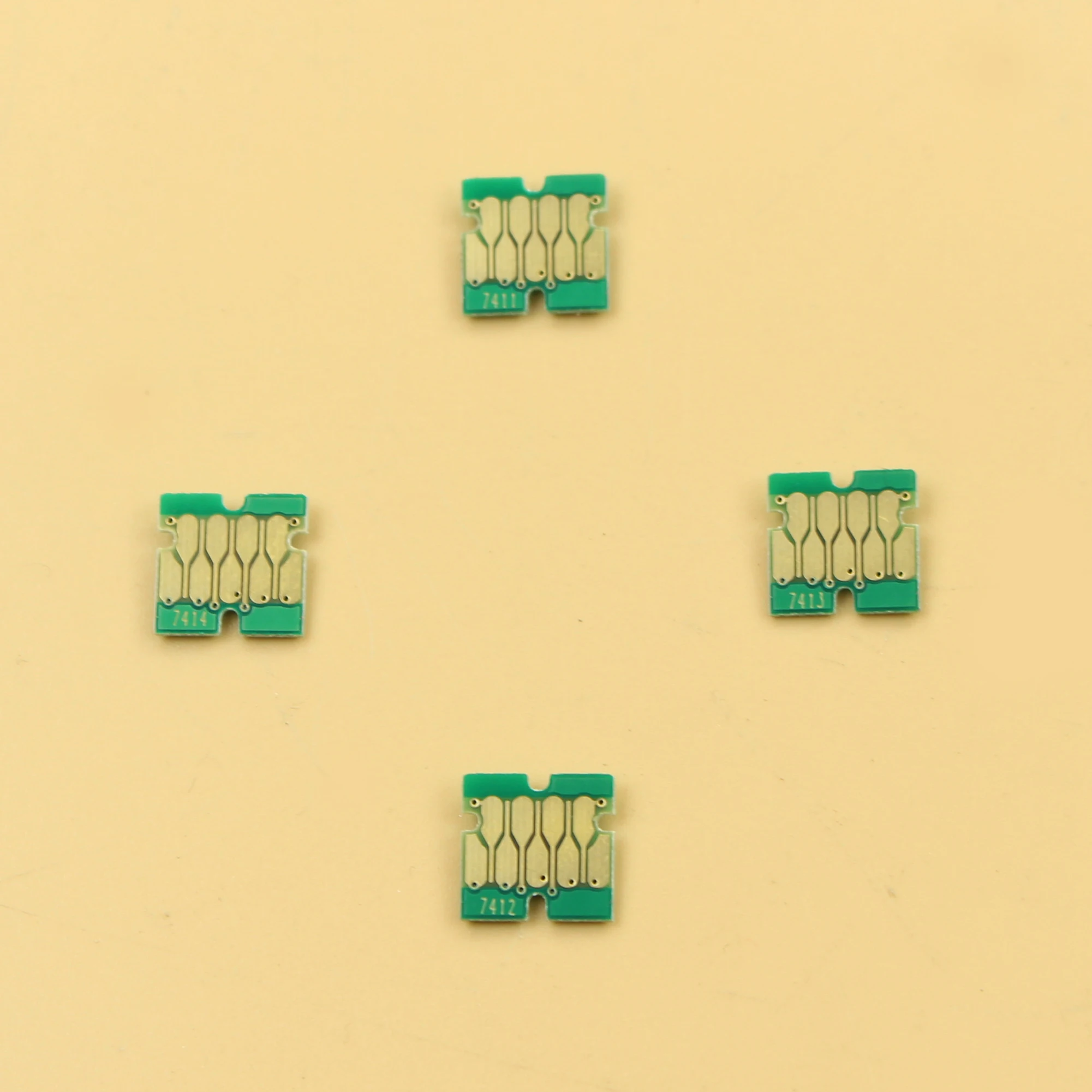 5 Sets 20 Pieces Chips for F6200 F7200 F9200 Chips for Epson Surecolor F7200 Ink Cartridge Chips BK C M Y
5 Sets 20 Pieces Chips for F6200 F7200 F9200 Chips for Epson Surecolor F7200 Ink Cartridge Chips BK C M Y