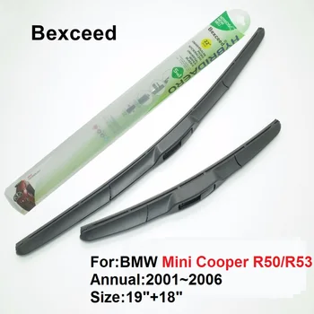 For BMW Mini Cooper r50 r53 19"+18" High Quality Bexceed of Hybrid Wiper Blade 2001 2002 2003 2004 2005 2006
For BMW Mini Cooper r50 r53 19"+18" High Quality Bexceed of Hybrid Wiper Blade 2001 2002 2003 2004 2005 2006