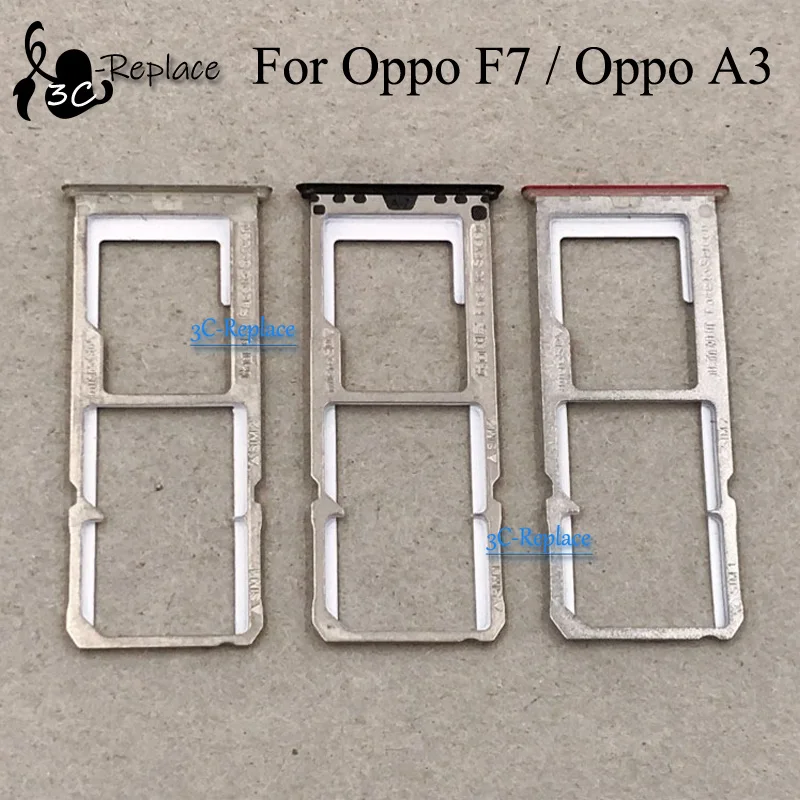 For Oppo F7 / For Oppo F7 Youth / For Oppo A3 Sim Tray Micro SD Card Holder Slot Parts Sim Card Adapter
For Oppo F7 / For Oppo F7 Youth / For Oppo A3 Sim Tray Micro SD Card Holder Slot Parts Sim Card Adapter