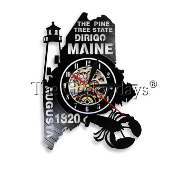 1Piece The Pine Tree State Dirigo Maine Wall Clock Vinyl Record Led Night Light Augusta Multi Color Home Decorative Wall Art
1Piece The Pine Tree State Dirigo Maine Wall Clock Vinyl Record Led Night Light Augusta Multi Color Home Decorative Wall Art