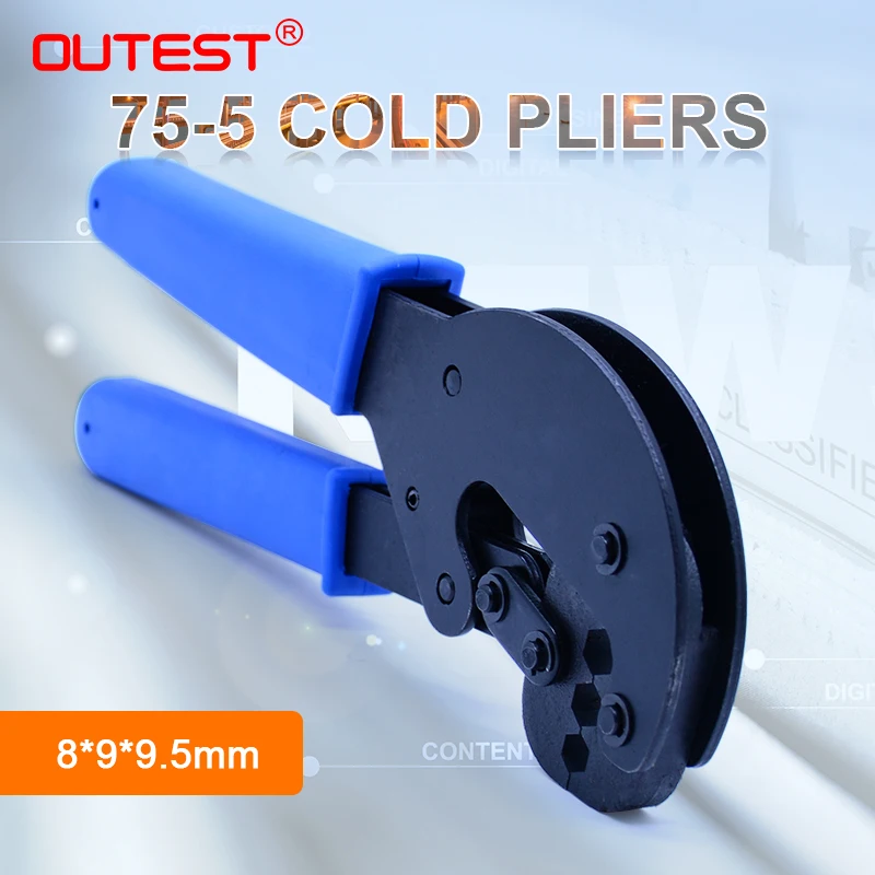 OUTEST cold press pliers 75-5 f type connector Cable TV f plug cold press pliers four cold pressing clamp 75-5 F plug
OUTEST cold press pliers 75-5 f type connector Cable TV f plug cold press pliers four cold pressing clamp 75-5 F plug