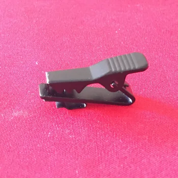 C-1B High Quality Black Metal Lavalier Microphone Clips Metal Cable Clamp Clip 10pcs/lot
C-1B High Quality Black Metal Lavalier Microphone Clips Metal Cable Clamp Clip 10pcs/lot