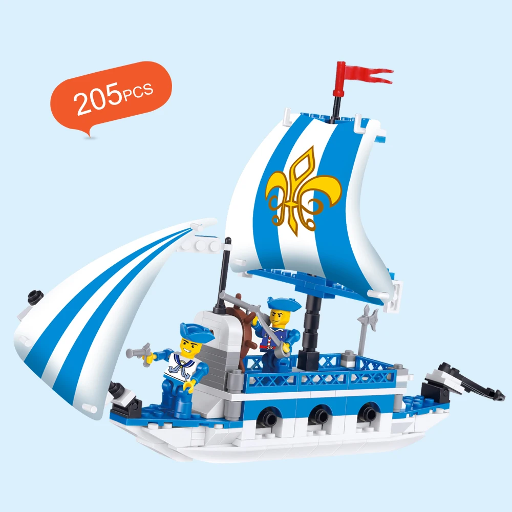 205Pcs Enlighten Blocks Treasure Convey Set Out Bricks Series Block Set Adventure Toys for Children
205Pcs Enlighten Blocks Treasure Convey Set Out Bricks Series Block Set Adventure Toys for Children