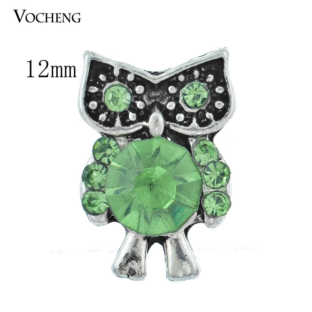 10PCS/Lot Vocheng Snap Button Interchangeable Jewelry Small 12mm Cute Owl Crystal Vn-428*10
10PCS/Lot Vocheng Snap Button Interchangeable Jewelry Small 12mm Cute Owl Crystal Vn-428*10