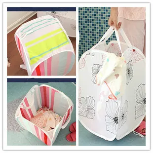 New to the 1PC fashion printing folding laundry basket clothing storage basket portable toy basket
New to the 1PC fashion printing folding laundry basket clothing storage basket portable toy basket