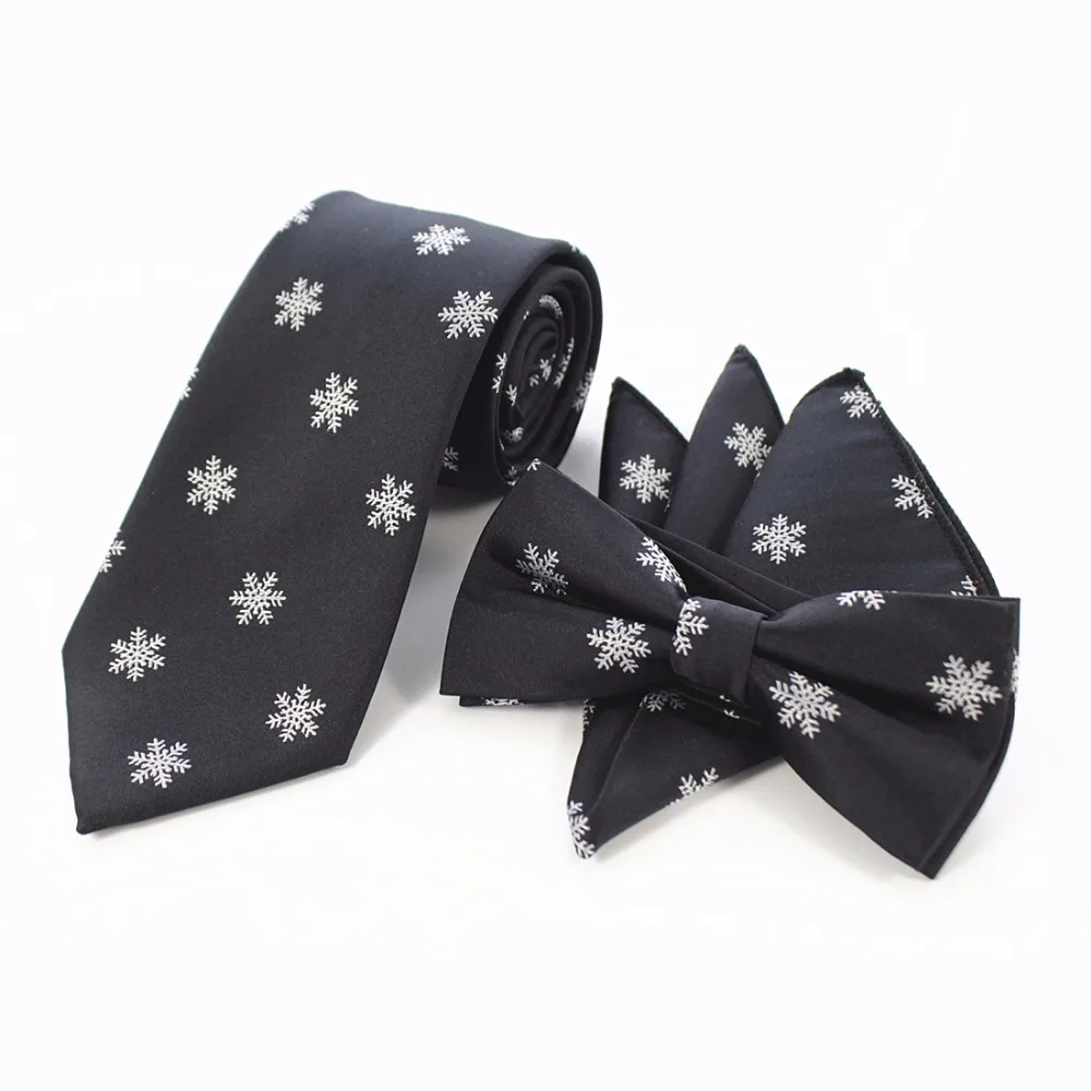 Ricnais New Design Christmas Tie Set For Men Fashion Quality Silk Tie Hanky Bowtie Necktie Jacquard Woven 8cm Tie For Party
Ricnais New Design Christmas Tie Set For Men Fashion Quality Silk Tie Hanky Bowtie Necktie Jacquard Woven 8cm Tie For Party