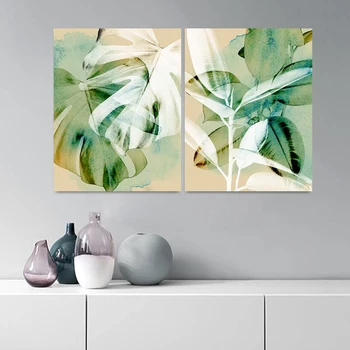 Watercolor Tropical Leaves Wall Art Picture Nordic Decoration Home Posters and Prints Green Plant Canvas Art Painting No Framed
Watercolor Tropical Leaves Wall Art Picture Nordic Decoration Home Posters and Prints Green Plant Canvas Art Painting No Framed