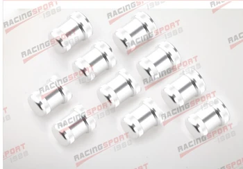 10 PCS BILLET ALUMINUM SMALL SOLENOID COVER FOR VTEC/VTECH ENGINE SILVER SOLC-01
10 PCS BILLET ALUMINUM SMALL SOLENOID COVER FOR VTEC/VTECH ENGINE SILVER SOLC-01