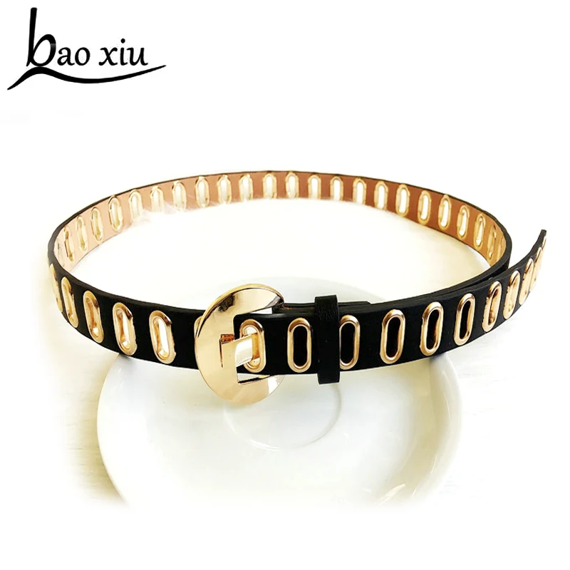 Black Fashion Rhinestone metal Rivet Belt Men Women's Studded Belt Punk With Pin Buckle accessories
Black Fashion Rhinestone metal Rivet Belt Men Women's Studded Belt Punk With Pin Buckle accessories