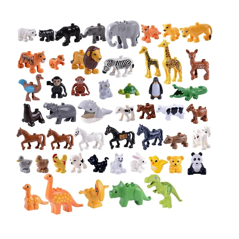 Big Brick Blocks Animal Model Building Blocks Accessories Set Children Educational Toys Compatible With Duploed And Most Brands
Big Brick Blocks Animal Model Building Blocks Accessories Set Children Educational Toys Compatible With Duploed And Most Brands