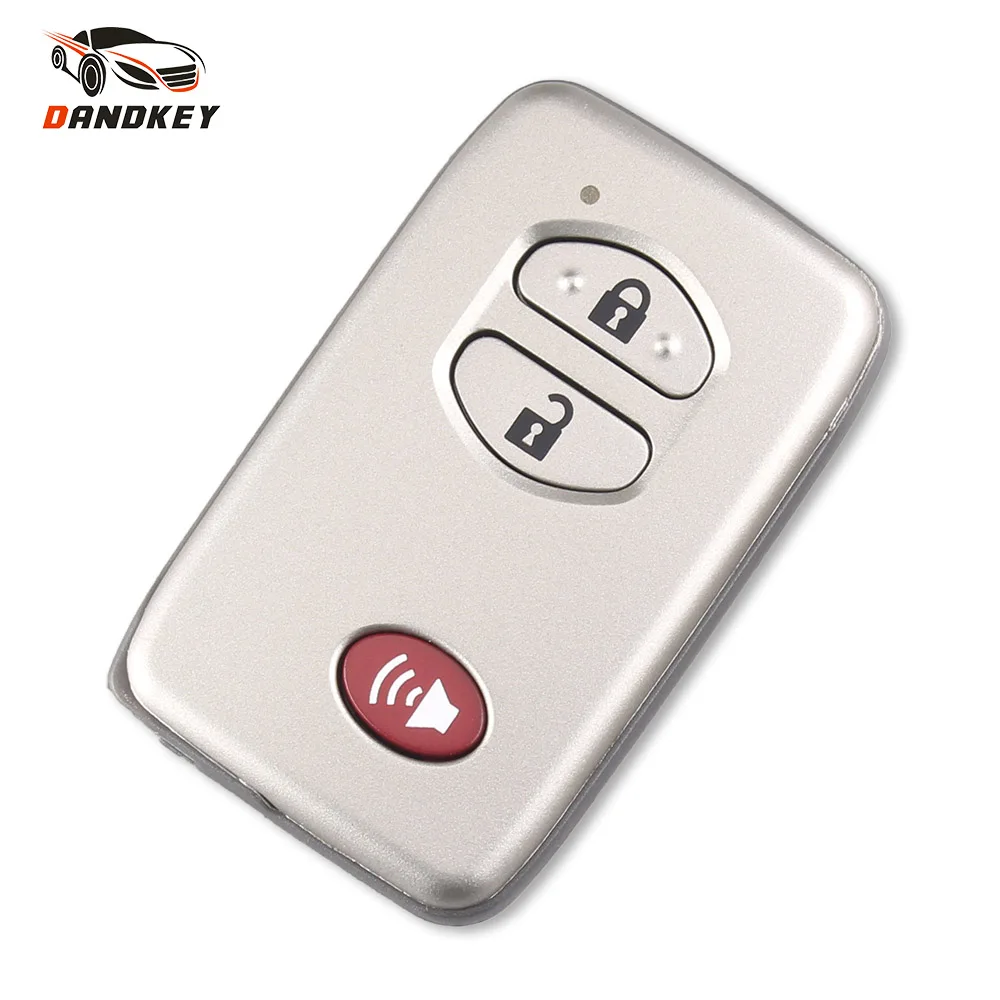 DANDKEY New 2/3 Buttons Remote Smart Key Case Shell For Toyota Land Cruiser Prado 2010-2015 Replacement
DANDKEY New 2/3 Buttons Remote Smart Key Case Shell For Toyota Land Cruiser Prado 2010-2015 Replacement
