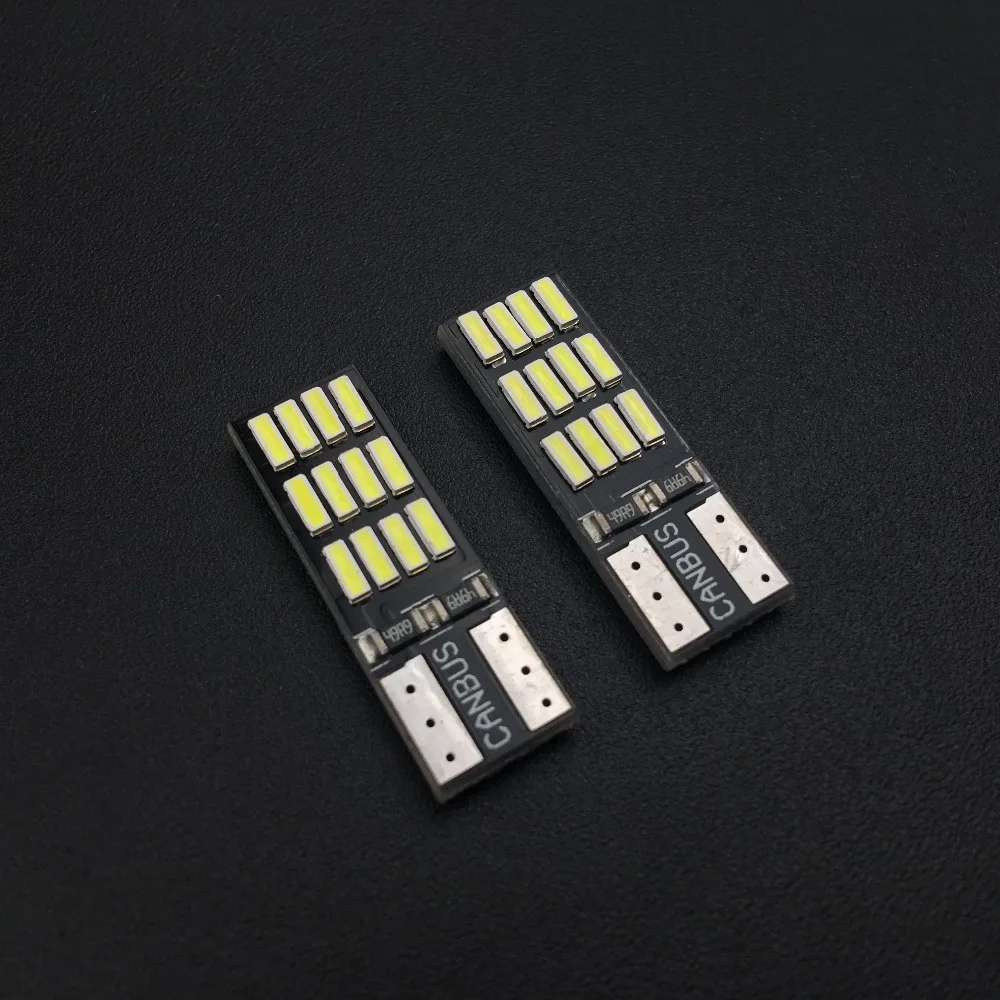 2pcs Car LED T10 194 W5W Canbus 24 SMD 4014 No Error T10 Led Light Bulb Parking Auto Lamps Reading Lights 12V white red yellow
2pcs Car LED T10 194 W5W Canbus 24 SMD 4014 No Error T10 Led Light Bulb Parking Auto Lamps Reading Lights 12V white red yellow