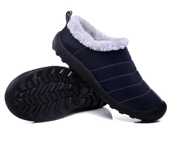 Vogue New Men Shoes Antiskid Bottom Keep Warm Waterproof Ski Boots Slip-on Ankle Boots For Male Winter Outdoor Shoes Plus Size
Vogue New Men Shoes Antiskid Bottom Keep Warm Waterproof Ski Boots Slip-on Ankle Boots For Male Winter Outdoor Shoes Plus Size