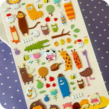 Kawaii Giraffe Lion Panda DIY Craft Puffy Bubble 3D Adhesive Stickers Diary Album Decor Stick Label Stationery Kids Gift
Kawaii Giraffe Lion Panda DIY Craft Puffy Bubble 3D Adhesive Stickers Diary Album Decor Stick Label Stationery Kids Gift