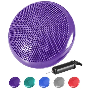 Inflatable Yoga Massage Ball Pad With Pump Air Stability Fitness Balance Disc Exercise Ball Cushion Pilates Equipment Bosu Balls
Inflatable Yoga Massage Ball Pad With Pump Air Stability Fitness Balance Disc Exercise Ball Cushion Pilates Equipment Bosu Balls