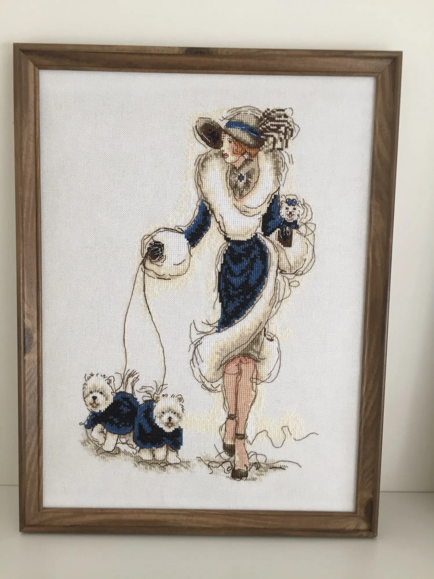 Rich woman with dogs Embroidery Set Beautiful Needlework, DIY Similar DMC Cross Stitch,Sets For Counted Embroidery kits,
Rich woman with dogs Embroidery Set Beautiful Needlework, DIY Similar DMC Cross Stitch,Sets For Counted Embroidery kits,
