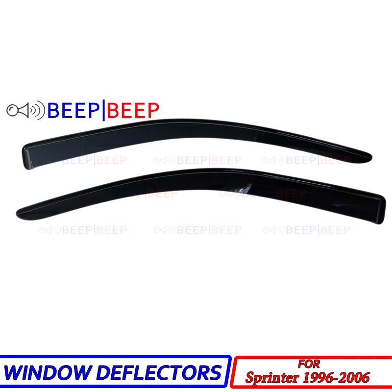 For Mercedes Sprinter 1996-2006 car window deflectors car wind deflector sun guard rain vent visor cover car styling accessories
For Mercedes Sprinter 1996-2006 car window deflectors car wind deflector sun guard rain vent visor cover car styling accessories
