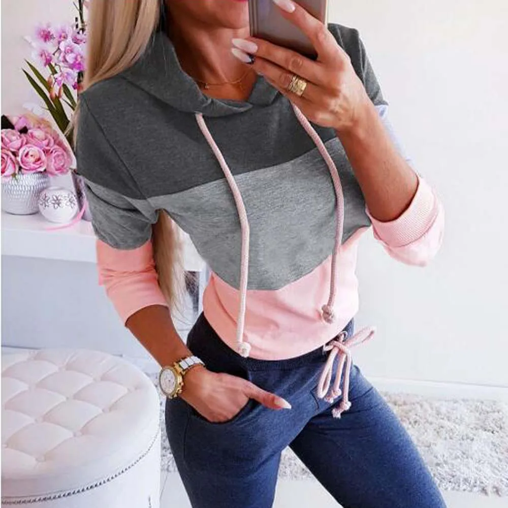 AvoDovA Women Patchwork Blouses Shirts Casual Full Sleeve Hooded Sexy Shirt Tops Spring Autumn Blouse
AvoDovA Women Patchwork Blouses Shirts Casual Full Sleeve Hooded Sexy Shirt Tops Spring Autumn Blouse