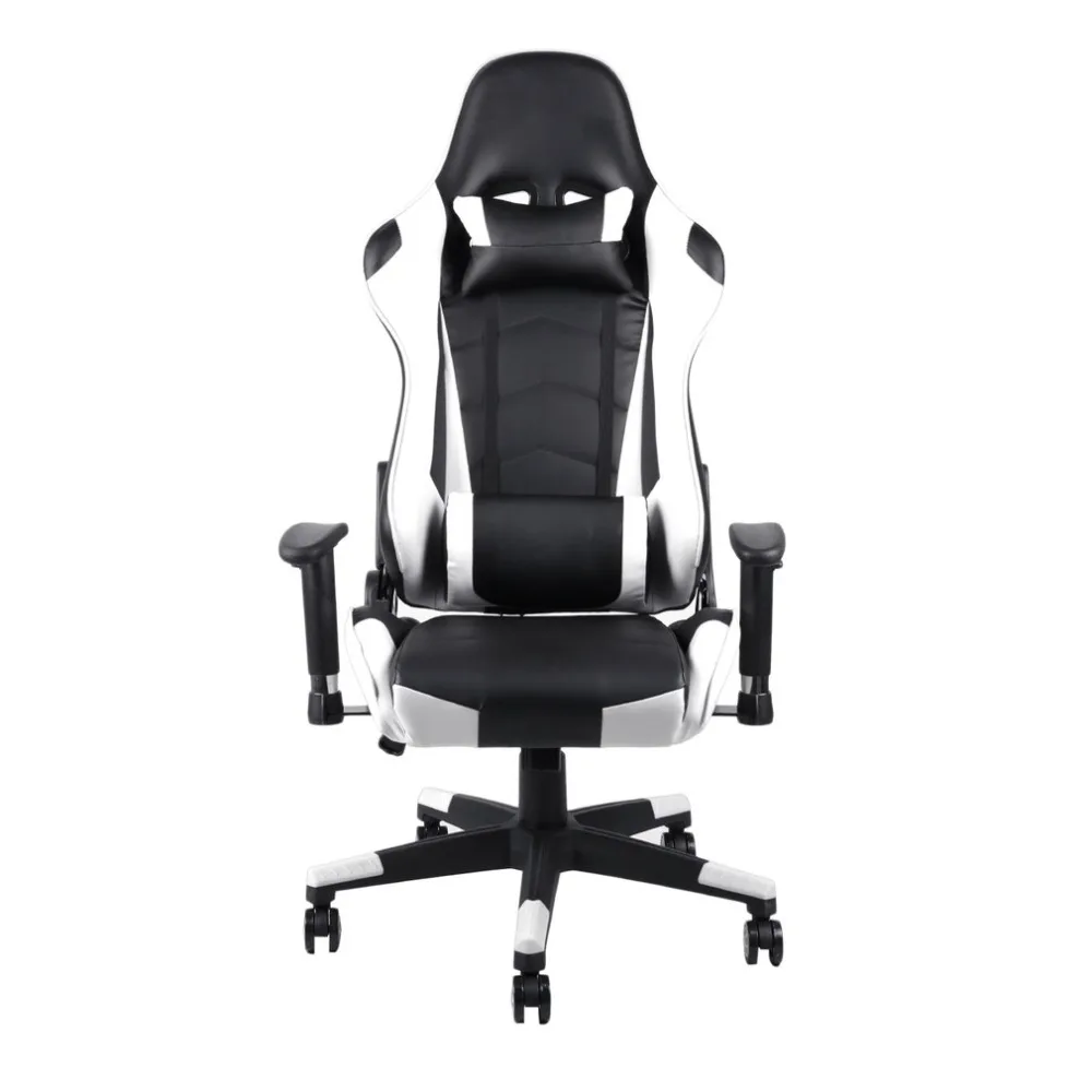 

360 Degree Rotation Rolling Wheels Home Office Computer Desk Ergonomic Height Adjustable Gaming Chair Recliner Racing Chair