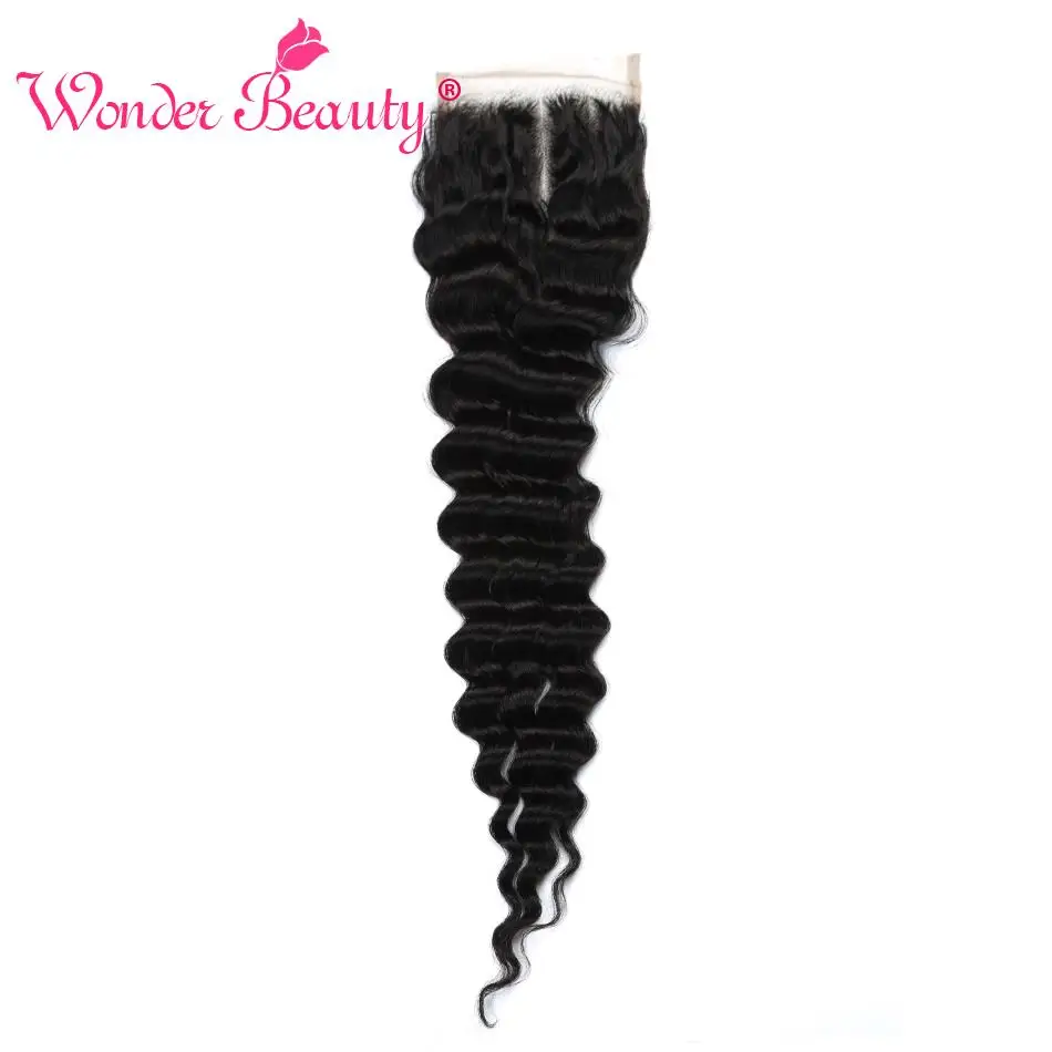 Wonder Beauty Beazilian Deep Wave 4*4 Lace Closure Middle/Free/Three Part Non Remy Human Hair Closure 8 To 20 Inches Swiss Lace
Wonder Beauty Beazilian Deep Wave 4*4 Lace Closure Middle/Free/Three Part Non Remy Human Hair Closure 8 To 20 Inches Swiss Lace